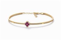 Pulsera Ultima Edizione Mujer in Plata BAO1940-ROSSO-GIALLO